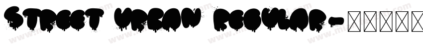 Street Urban Regular字体转换